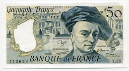 RC 20601 FRANCE BILLET 50F QUENTIN DE LA TOUR DE 1989 - 50 F 1976-1992 ''Quentin De La Tour''