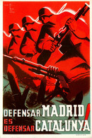 Politica Espana * Série 10 CPA Illustrateurs * Comissariat Propaganda Spain Madrid Cataluna CNT UGT Facismearmée Liberté - Eventi