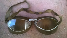 Lunettes De Motocycliste Armée Française - Equipement