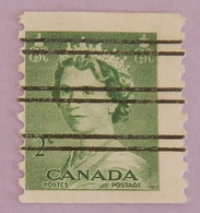 CANADA PREO YT 261a NEUF*MH "ELISABETH II" ANNÉE 1953 - Préoblitérés