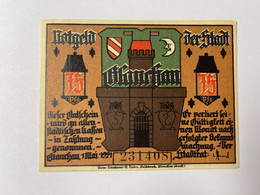 Allemagne Notgeld Glauchau 75 Pfennig - Collections