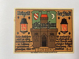 Allemagne Notgeld Glauchau 75 Pfennig - Collections