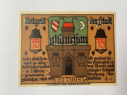 Allemagne Notgeld Glauchau 75 Pfennig - Collections