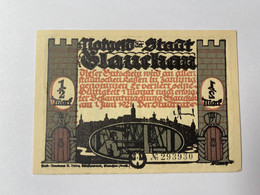 Allemagne Notgeld Glauchau 1/2 Mark - Collections