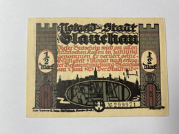 Allemagne Notgeld Glauchau 1/2 Mark - Collections