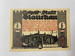 Allemagne Notgeld Glauchau 1/2 Mark - Collections