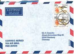 South Africa Air Mail Cover Sent To Germany 27-6-1997 BIRDS - Aéreo