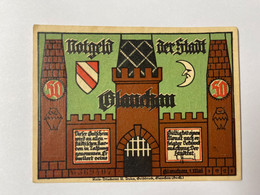 Allemagne Notgeld Glauchau 50 Pfennig - Collections