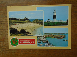 Royaume - Uni , Greetings From Alderney - Alderney