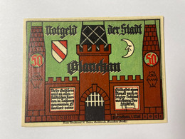 Allemagne Notgeld Glauchau 50 Pfennig - Collections