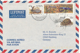 South Africa Air Mail Cover Sent To Germany 10-9-1997 - Luftpost