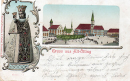 GRUSS AUS ALT-OTTING  -  LITHO - Altoetting