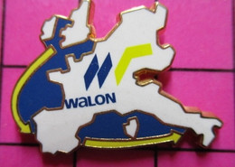 820 Pin's Pins / Beau Et Rare / THEME : TRANSPORTS / WALON ANGLETERRE ESPAGNE ITALIE CARTE D'EUROPE - Transport