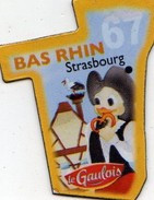 Magnets Magnet Le Gaulois Departement France Costume 67 Bas Rhin - Tourism