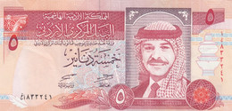 Jordan #30b, 5 Dinars 1997 Issue EF Banknote Money Currency - Jordan