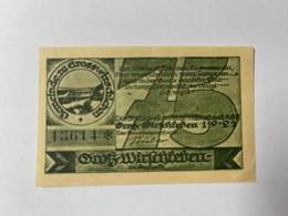 Allemagne Notgeld Grosz Wirschleben 75 Pfennig - Collections