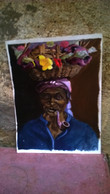 Gouache Femme Africaine - Tempere