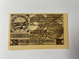 Allemagne Notgeld Grosz Wirschleben 25 Pfennig - Collections