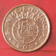 SAINT THOMAS Y PRINCIPE 1 ESCUDOS 1962 -    KM# 18 - (Nº41253) - Santo Tomé Y Príncipe