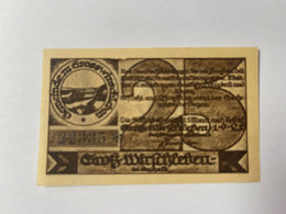 Allemagne Notgeld Grosz Wirschleben 25 Pfennig - Collections