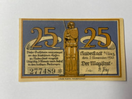 Allemagne Notgeld Halberstadt 25 Pfennig - Collections