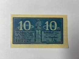 Allemagne Notgeld Halberstadt 10 Pfennig - Collections