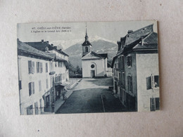 Grésy-sur-Isère L'église Et Le Grand Arc 2488 M Montmélian 417 - Gresy Sur Isere