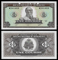 HAITI BANKNOTE - 1 GOURDE 1989 P#253 UNC (NT#02) - Haïti