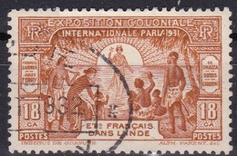 CF-IN-05 – FRENCH COLONIES – INDIA – 1931 – SG # 110 USED 9,50 € - Usati