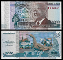 CAMBODIA BANKNOTE - 1000 RIELS 2012 P#63 UNC (NT#02) - Cambodja