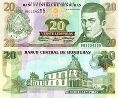 Honduras / 20 Lempiras / 2004 / P-92(a) / UNC - Honduras