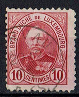 Luxemburg 1891 // Mi. 57 O // Freimarken // Großherzog Adolphe - 1891 Adolphe Frontansicht