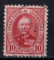 Luxemburg 1891 // Mi. 57 O // Freimarken // Großherzog Adolphe - 1891 Adolphe Voorzijde