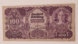 Austria Osterreich - 100 Schilling 3/1/1927 Raritat! P.97 !! - Austria