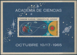 C1544 Cuba Space Astronomy Planet Philately S/S MNH - América Del Norte