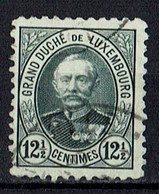 Luxemburg 1891 // Mi. 58 O // Freimarken // Großherzog Adolphe - 1891 Adolfo Di Fronte