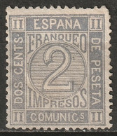 Spain 1872 Sc 176 Ed 116 MNG(*) - Nuovi