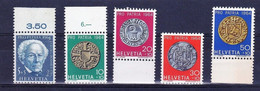 Suisse YT 730/4 Pro Patria Monnaie Suisse N** MNH - Unused Stamps