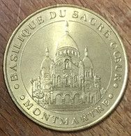 75018 PARIS BASILIQUE SACRÉ-COEUR MONTMARTRE MDP 2002 MÉDAILLE MONNAIE DE PARIS JETON TOURISTIQUE MEDALS COINS TOKENS - 2002