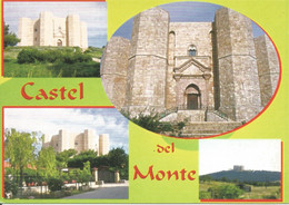 (BAT) CASTEL DEL MONTE, COSTRUZIONE SVEVA, MULTIVEDUTA - Cartolina Nuova - Andria