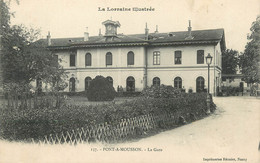 / CPA FRANCE 54 "Pont à Mousson, La Gare" - Pont A Mousson