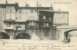 / CPA FRANCE 54 "Pont à Mousson, Les Vieilles Maisons Du Pont" - Pont A Mousson