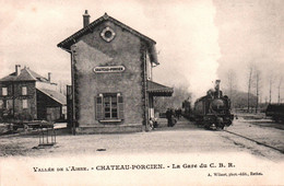 Château Porcien : La Gare Du C.B.R. - Chateau Porcien