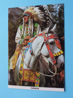 Canadian INDIAN CHIEF - Un Chef INDIEN ( Pub. Alex Wilson ) Anno 19?? ( See / Voir Photo ) ! - Cartoline Moderne