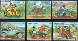 DISNEY 1989 Philexfrance Cars And Wagons M (St Vincent And Grenadines - Union Island) - Disney