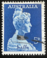 Australia - G1/23 - (°)used  - 1961 - Michel 314 - 100 Jaar Zangeres Nellie Melba - Andere & Zonder Classificatie