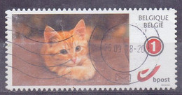 België - Duostamp - Katten - Zonder Papierresten - Oblitérés