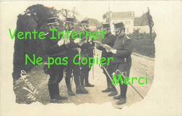 VD ☺♥♥ POSTE De DOUANE à CARROUGE < CARTE PHOTO Des DOUANIERS En 1909 - DOUANIER UNIFORME SUISSE - SCHEIWZ VAUD - Carrouge 