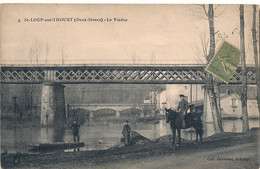 Cpa 79 St Loup  Le Viaduc - Saint Loup Lamaire