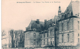 Cpa 79 St Loup  Le Chateau Les Douves - Saint Loup Lamaire